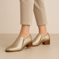 Load image into Gallery viewer, BRESLEY DARTMOUTH GOLD - Women Loafers - Collective Shoes 
