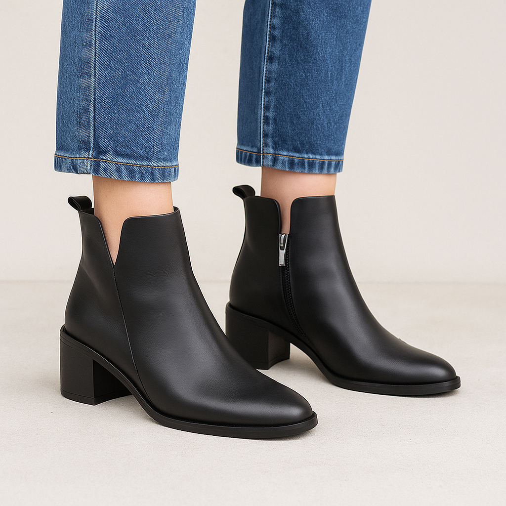 LE SANSA RONALD BLACK - Women BOOTS - Collective Shoes 