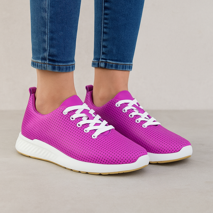 Le sansa Eaton Hot Pink - Women sneakers - Collective Shoes 