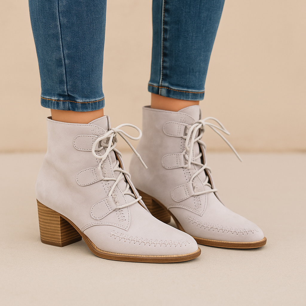 DJANGO & JULIETTE KANGAROO GREY SUEDE - Women boots - Collective Shoes 