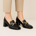 Load image into Gallery viewer, DJANGO & JULIETTE KEEFE BLACK PATENT - Women Heels - Collective Shoes 
