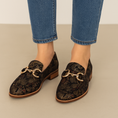 Load image into Gallery viewer, DJANGO & JULIETTE LANNCIS BLACK REGAL - Women Loafers - Collective Shoes 
