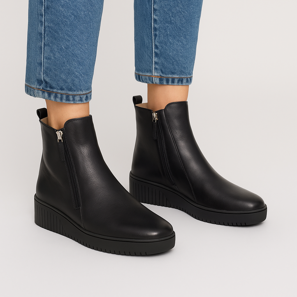 DJANGO & JULIETTE KARATE BLACK - Women Boots - Collective Shoes 