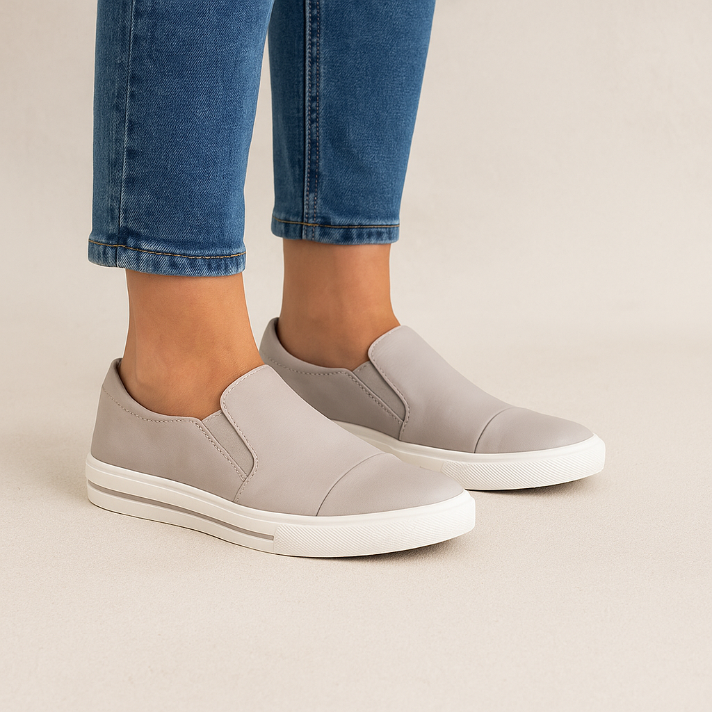 LE SANSA IVANA DARK STONE - Women Loafers - Collective Shoes 