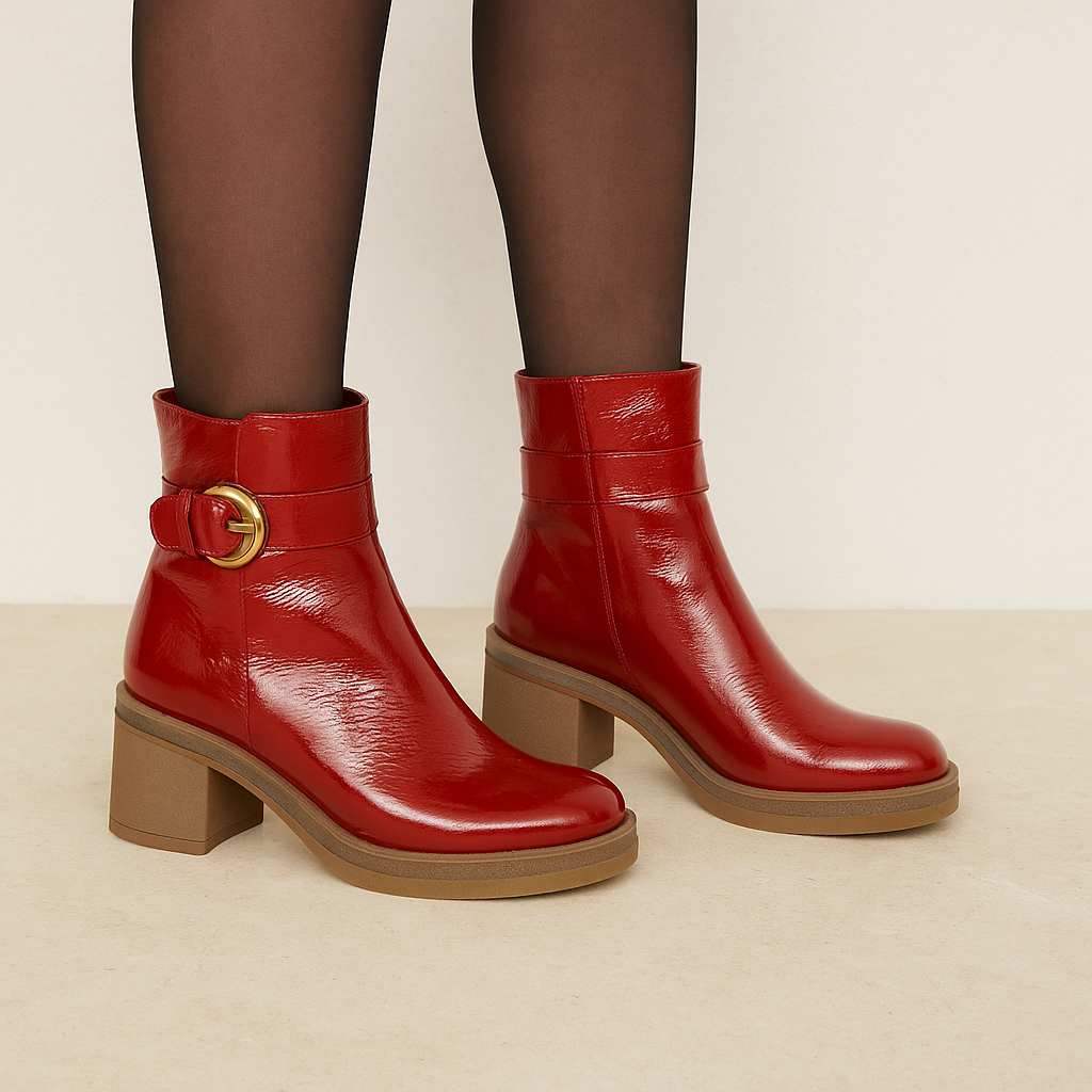 BRESLEY DARNIE RED PATENT