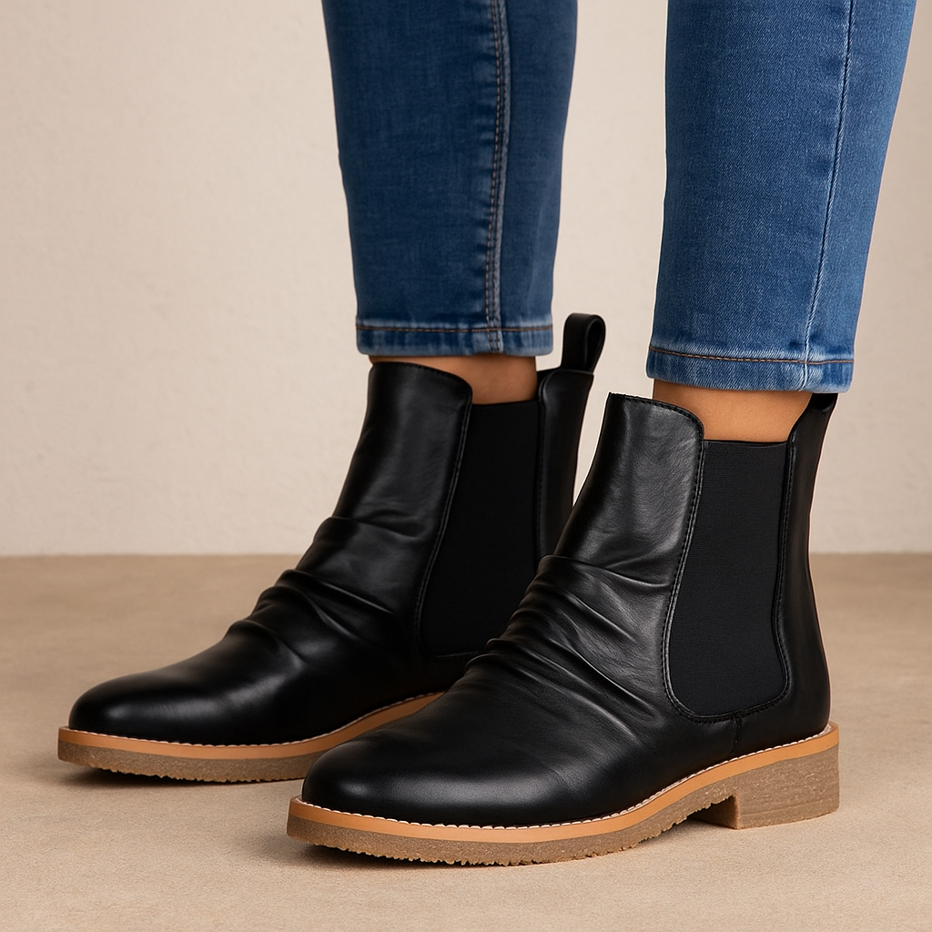 LE SANSA BETTA BLACK - Women BOOTS - Collective Shoes 