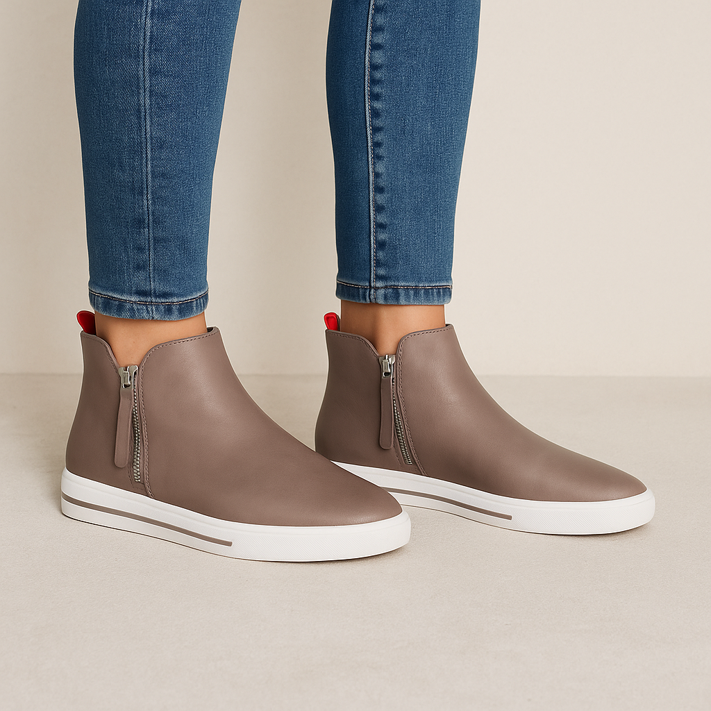 LE SANSA INTRO TAUPE - Women boots - Collective Shoes 
