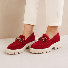 TAMARA LONDON PARGO RED SUEDE