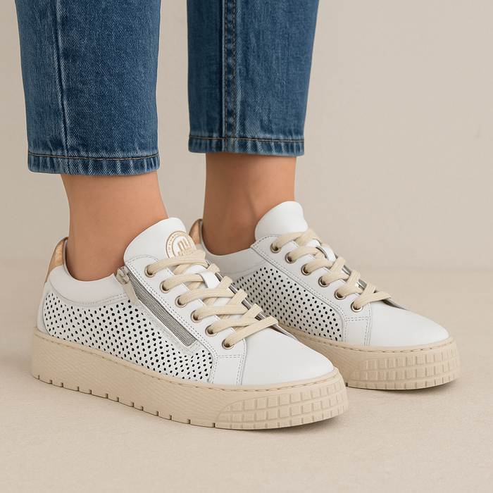 CABELLO UNIFY WHITE - Women sneakers - Collective Shoes 