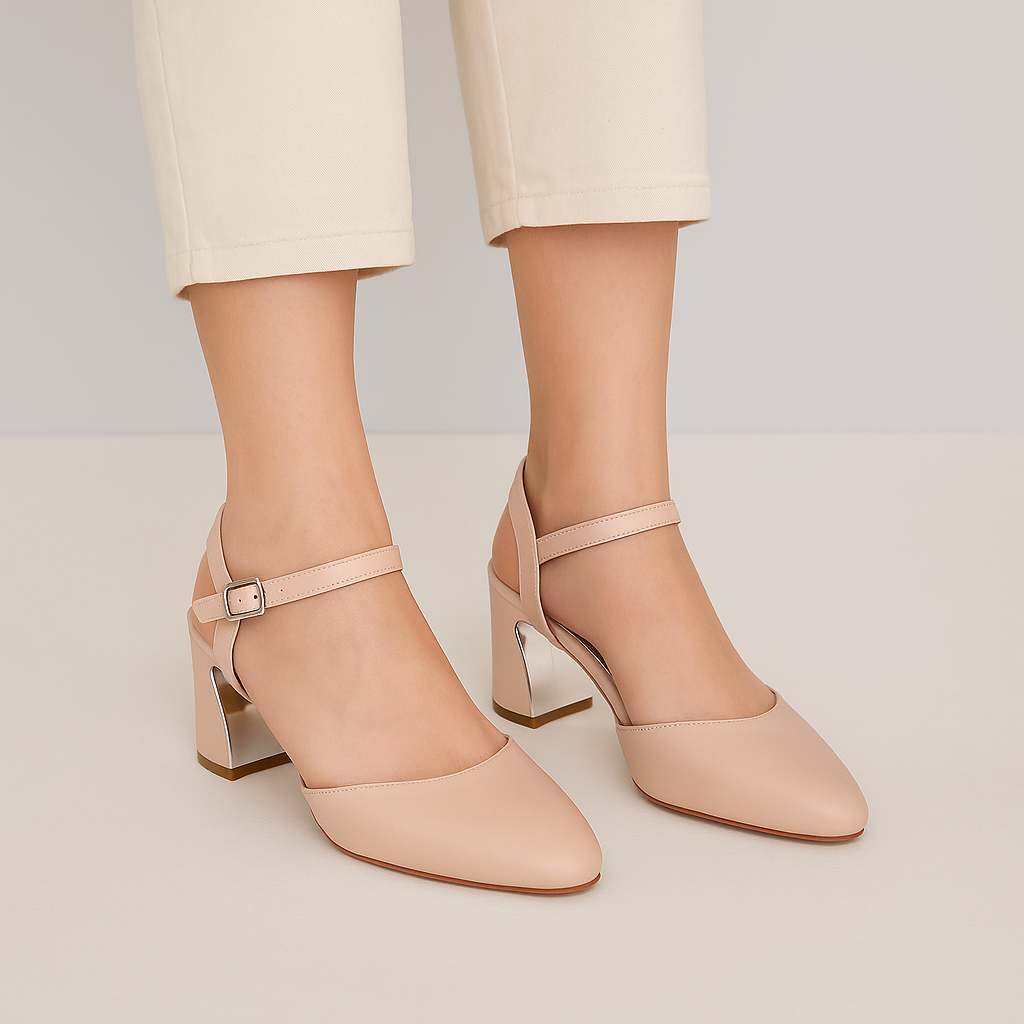 DJANGO & JULIETTE KARENT NUDE - Women Sandals - Collective Shoes 