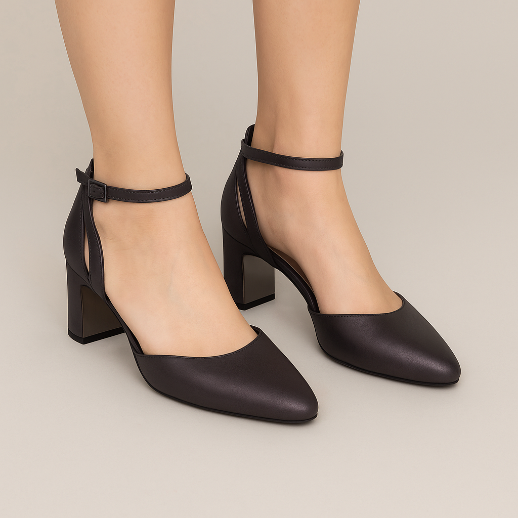DJANGO & JULIETTE KILLIE BLACK SHIMMER - Women Sandals - Collective Shoes 