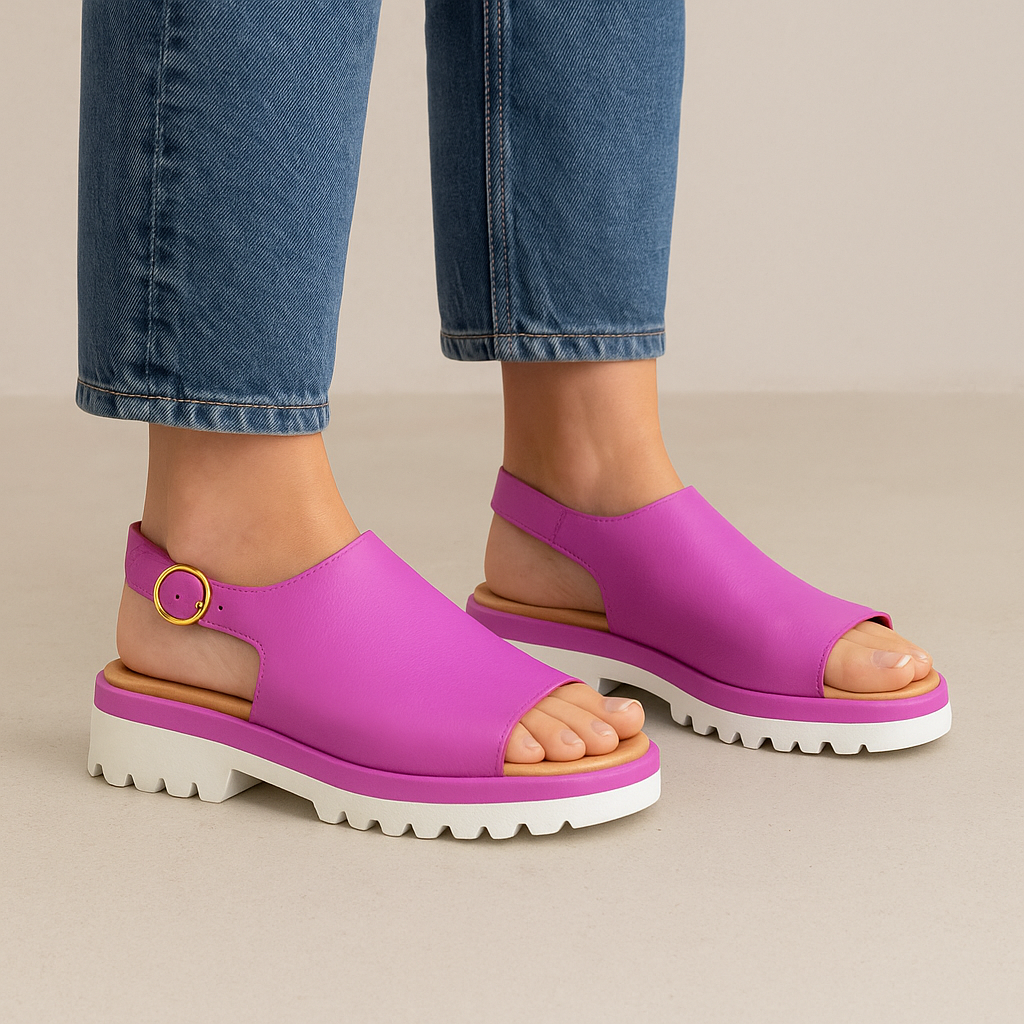 LE SANSA BRIAR HOT PINK - Women Sandals - Collective Shoes 