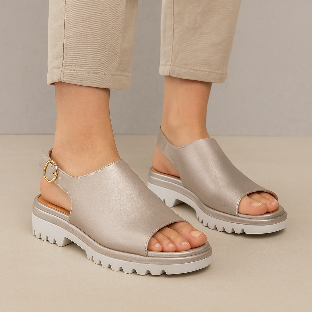LE SANSA BRIAR CHAMPAGNE - Women Sandals - Collective Shoes 