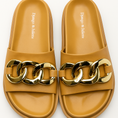 Load image into Gallery viewer, DJANGO & JULIETTE UBECCA TAN - Women slippers - Collective Shoes 
