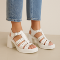Load image into Gallery viewer, TAMARA LONDON BALOO WHITE - Women Sandals - Collective Shoes 
