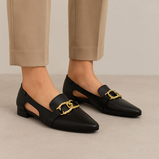 TAMARA LONDON PRISSY BLACK - Women Loafers - Collective Shoes 