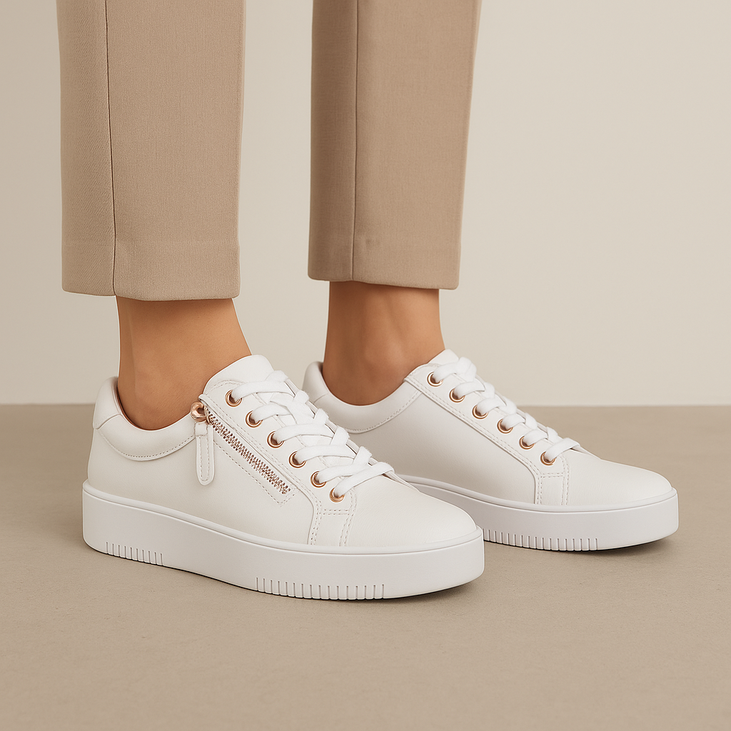 HUSH PUPPIES VIRTUE WHITE - Women Sneakers - Collective Shoes 