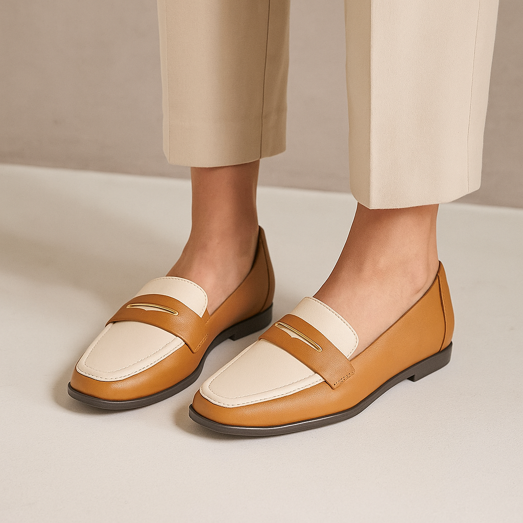 HUSH PUPPIES ZABRINA TAN BONE - Women Loafers - Collective Shoes 