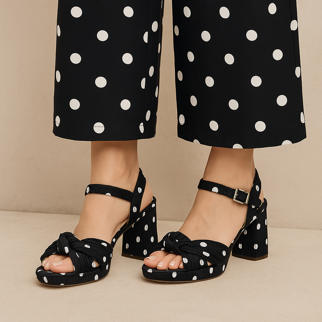 BRESLEY SAM BLACK SPOT - Women Heels - Collective Shoes 