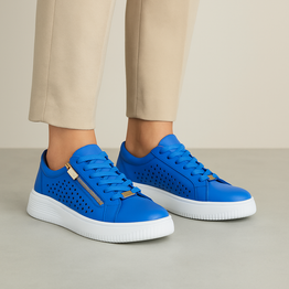 NAKED ARCHES NOBLE ROYAL BLUE - Women Sneakers - Collective Shoes 