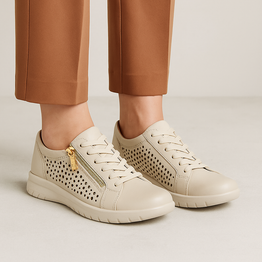 ZIERA SHOVO ALMOND - Women sneakers - Collective Shoes 