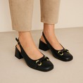 Load image into Gallery viewer, BRESLEY SANCHO BLACK - Women Sandals - Collective Shoes 
