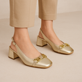 Load image into Gallery viewer, BRESLEY SANCHO GOLD - Women Sandals - Collective Shoes 
