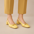Load image into Gallery viewer, BRESLEY SANCHO YELLOW - Women Sandals - Collective Shoes 
