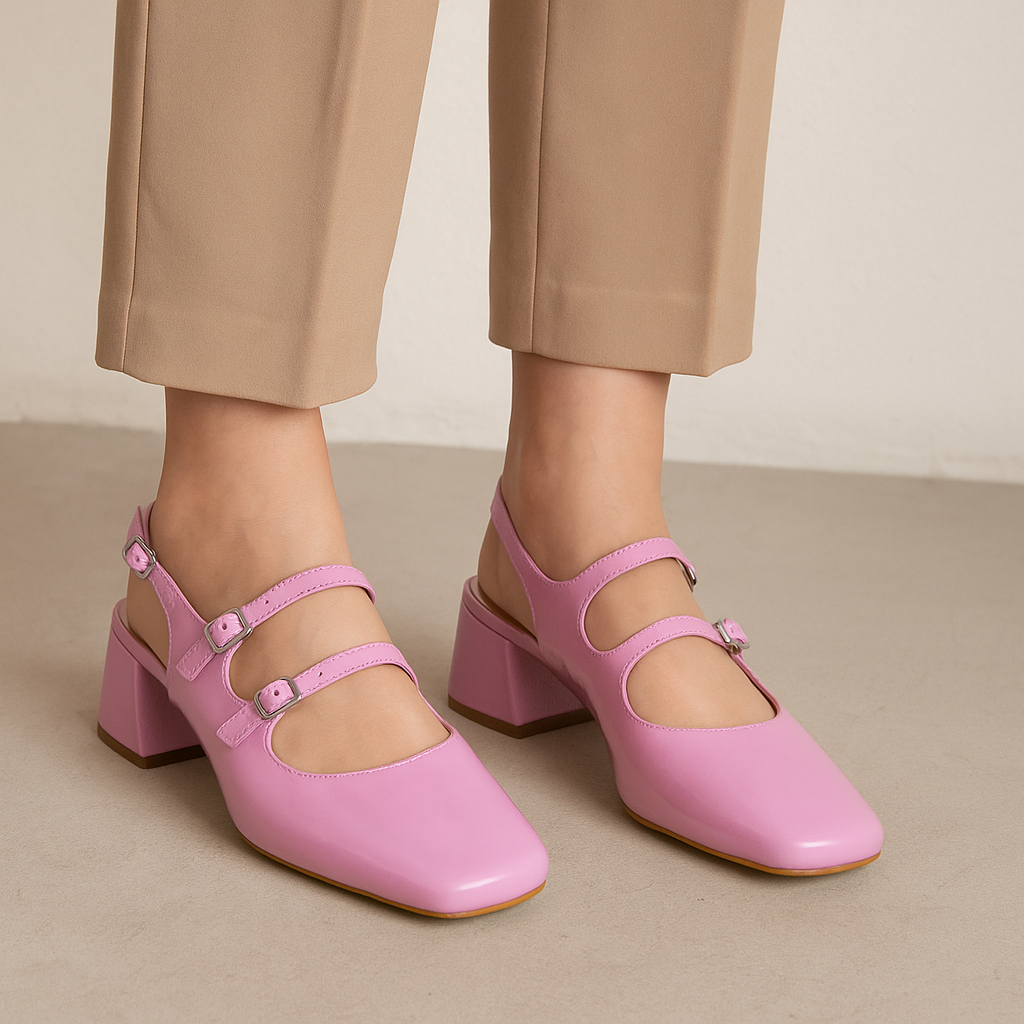 BRESLEY SPITFIRE PINK PATENT - Women Sandals - Collective Shoes 