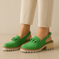 Load image into Gallery viewer, BRESLEY DOSILE APPLE SUEDE - Women Sandals - Collective Shoes 

