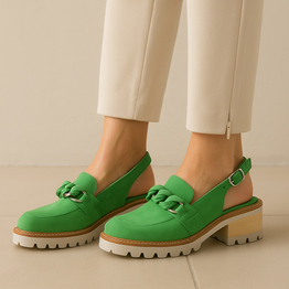 BRESLEY DOSILE APPLE SUEDE - Women Sandals - Collective Shoes 