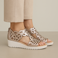 Load image into Gallery viewer, DJANGO & JULIETTE JELODYS PLATINO - Women Sandals - Collective Shoes 
