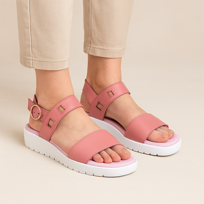 DJANGO & JULIETTE JINSHA PRETTY PINK - Women Sandals - Collective Shoes 
