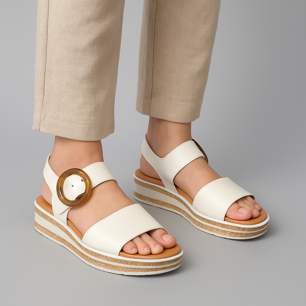 LE SANSA GUARD BONE - Women Sandals - Collective Shoes 