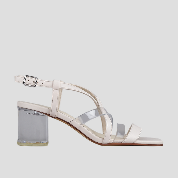 DJANGO & JULIETTE SANCHIAS IVORY - Women Sandals - Collective Shoes 