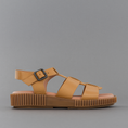 Load image into Gallery viewer, DJANGO & JULIETTE ITALA COGNAC LT CHOC SOLE - Women Sandals - Collective Shoes 
