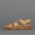 Load image into Gallery viewer, DJANGO & JULIETTE ITALA COGNAC LT CHOC SOLE - Women Sandals - Collective Shoes 
