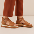 Load image into Gallery viewer, DJANGO & JULIETTE SORENS TAN - Women Sandals - Collective Shoes 
