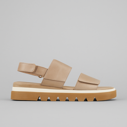 DJANGO & JULIETTE SONER TAUPE - Women Sandals - Collective Shoes 