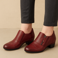 Load image into Gallery viewer, ZIERA CAMDEN DARK RED - Women Heels - Collective Shoes 

