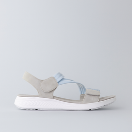 CC RESORTS FLORRIE LT GREY MULTI - Women Sandals - Collective Shoes 