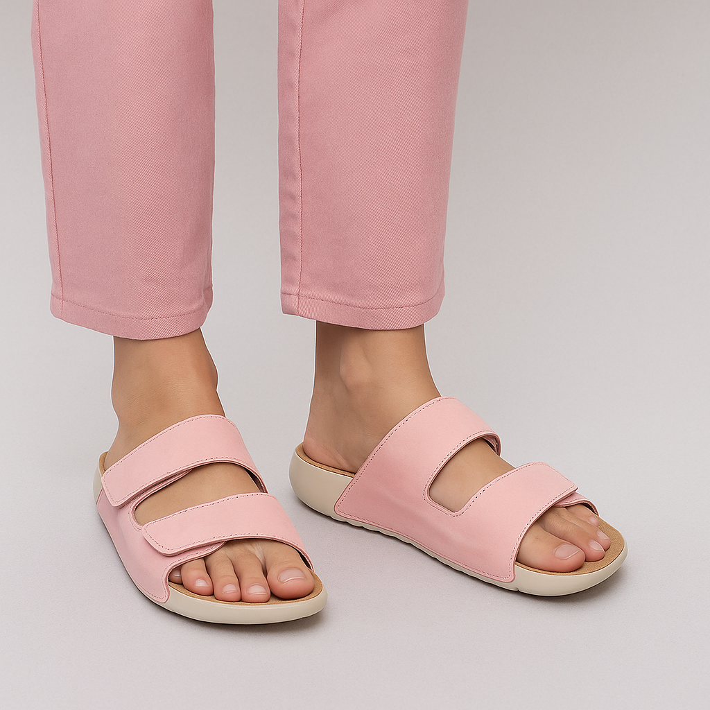 CC RESORTS EVOLA PINK - Women Slides - Collective Shoes 
