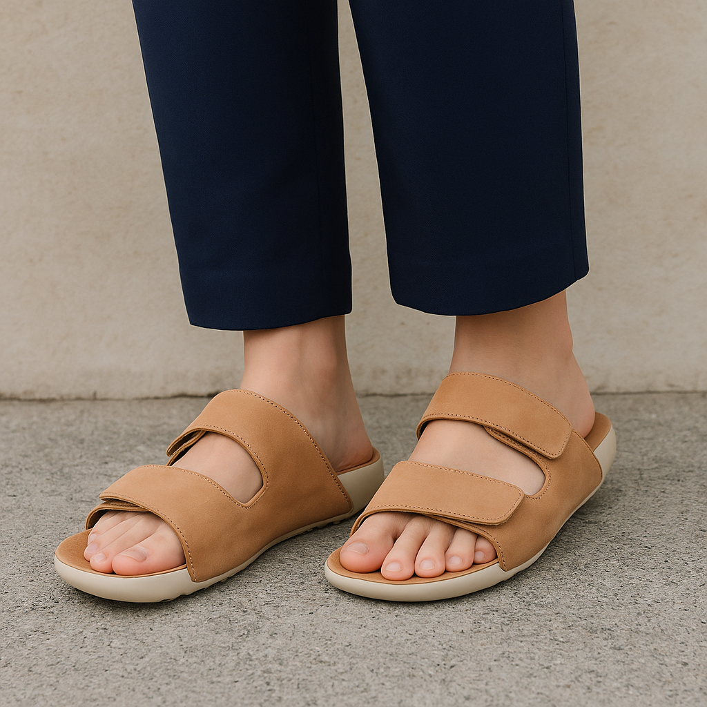 CC RESORTS EVOLA TAN - Women Slides - Collective Shoes 