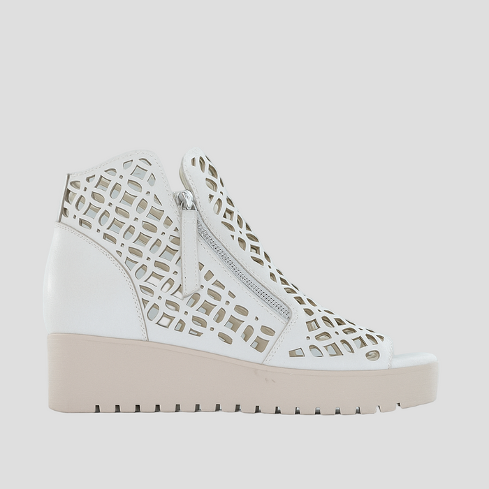 DJANGO & JULIETTE OLIZZI ALMOND - Women Wedge - Collective Shoes 