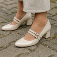 Load image into Gallery viewer, NAKED ARCHES CIDER NUDE PATENT - Women Heels - Collective Shoes 
