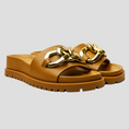 Load image into Gallery viewer, DJANGO & JULIETTE UBECCA TAN - Women slippers - Collective Shoes 
