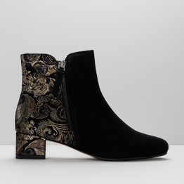 ZIERA KELMAR BLACK ROYAL - Women Boots - Collective Shoes 