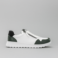 Load image into Gallery viewer, CABELLO EG09 WHITE GREEN - Women sneakers - Collective Shoes 
