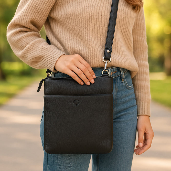 SECOND NATURE ST31 BLACK SILVER - Women Handbags - Collective Shoes 