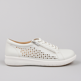 ZIERA SHOVO WHITE - Women sneakers - Collective Shoes 